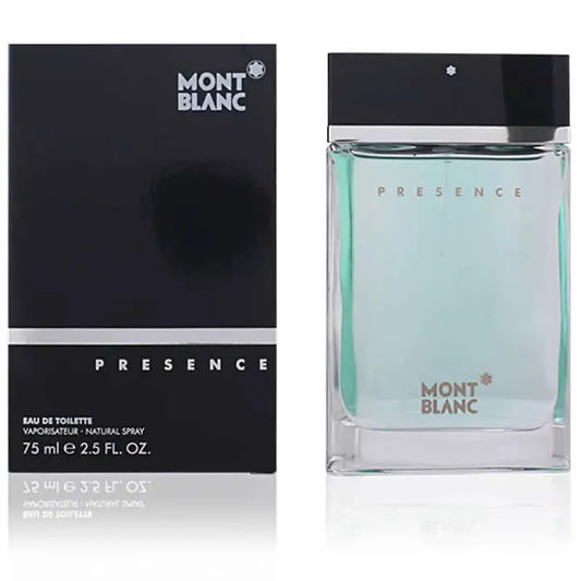 Montblanc Presence Masculino Eau De Toilette Spray 75ml
