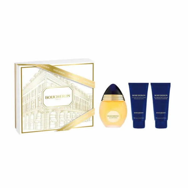 Boucheron Eau De Parfum Spray 100ml Juego De 3 Piezas