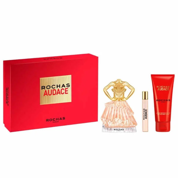 Rochas Audace Eau De Perfume Spray 90ml Set of 3