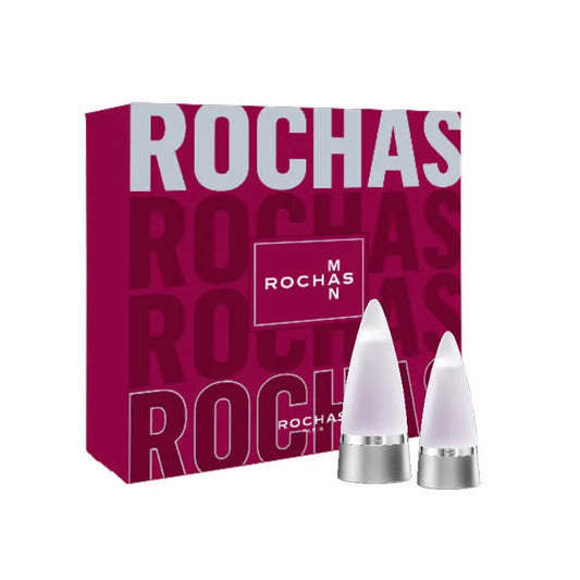 Rochas Man Eau De Toilette Spray 100 ml Set de 2 piezas