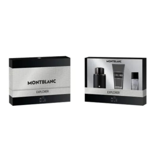 Montblanc Explorer Eau de Parfum Spray 100ml Juego de 3 piezas