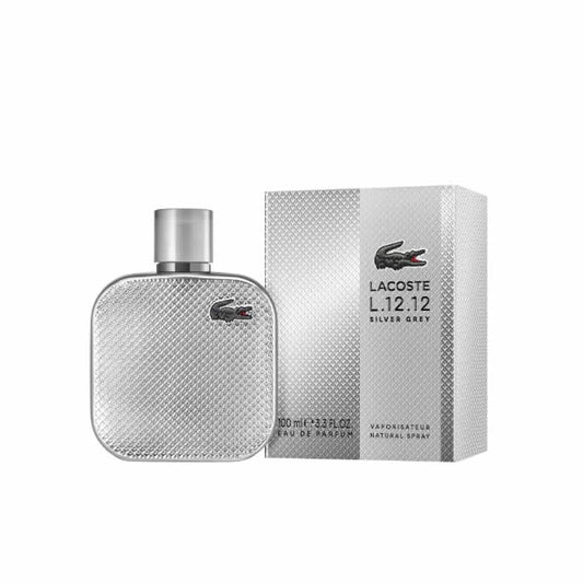 Lacoste L. 12.12 Silver Gray Eau De Parfum Spray 100ml