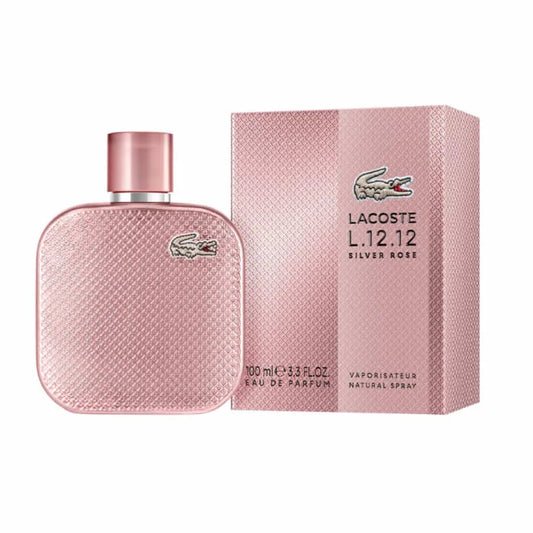 Lacoste L. 12.12 Silver Rose Eau De Parfum Spray 100ml