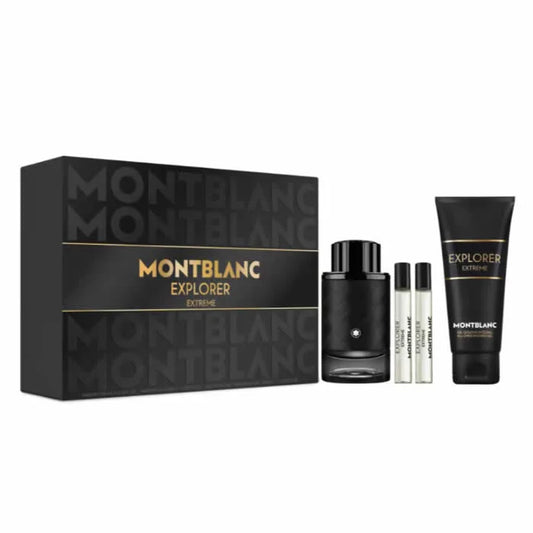Montblanc Explorer Extreme Eau de Parfum Spray 100 ml Juego de 4