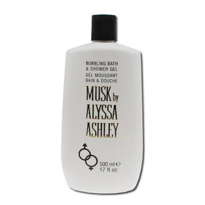 Gel de baño y ducha burbujeante Musk de Alyssa Ashley 500 ml
