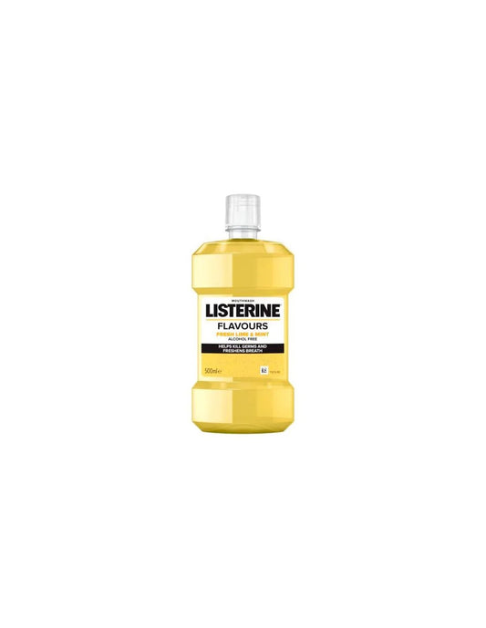 Listerine Mouthwash 500ml Fresh Lime