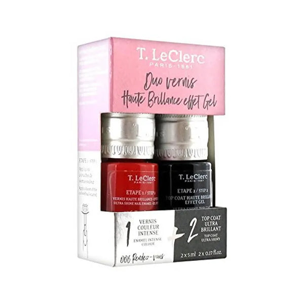 T.Leclerc Gel Efecto Haute Brillance Set 2 piezas