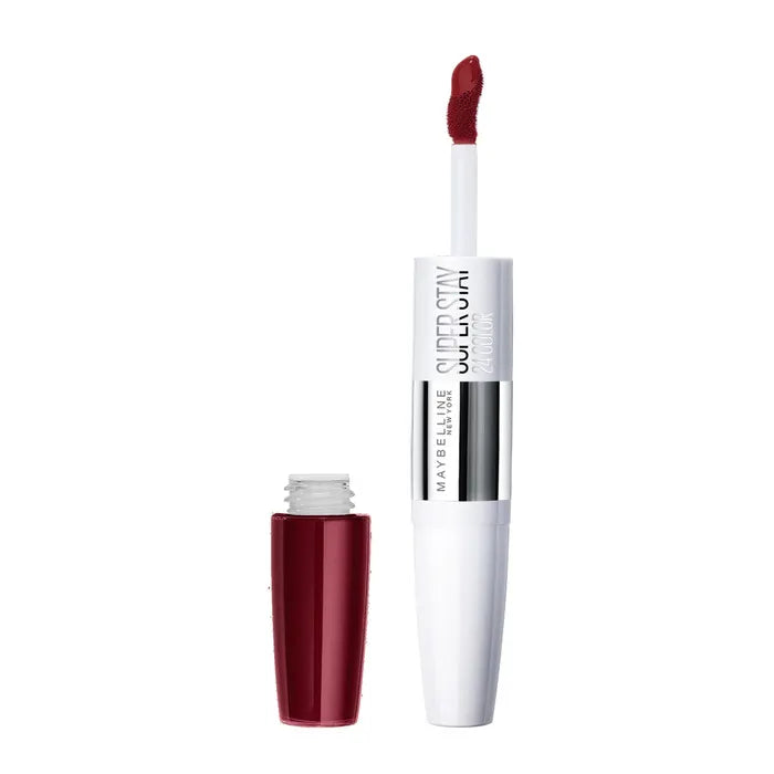 Maybelline SuperStay 24 2-Step Liquid Lipstick Makeup 510 Red Passion