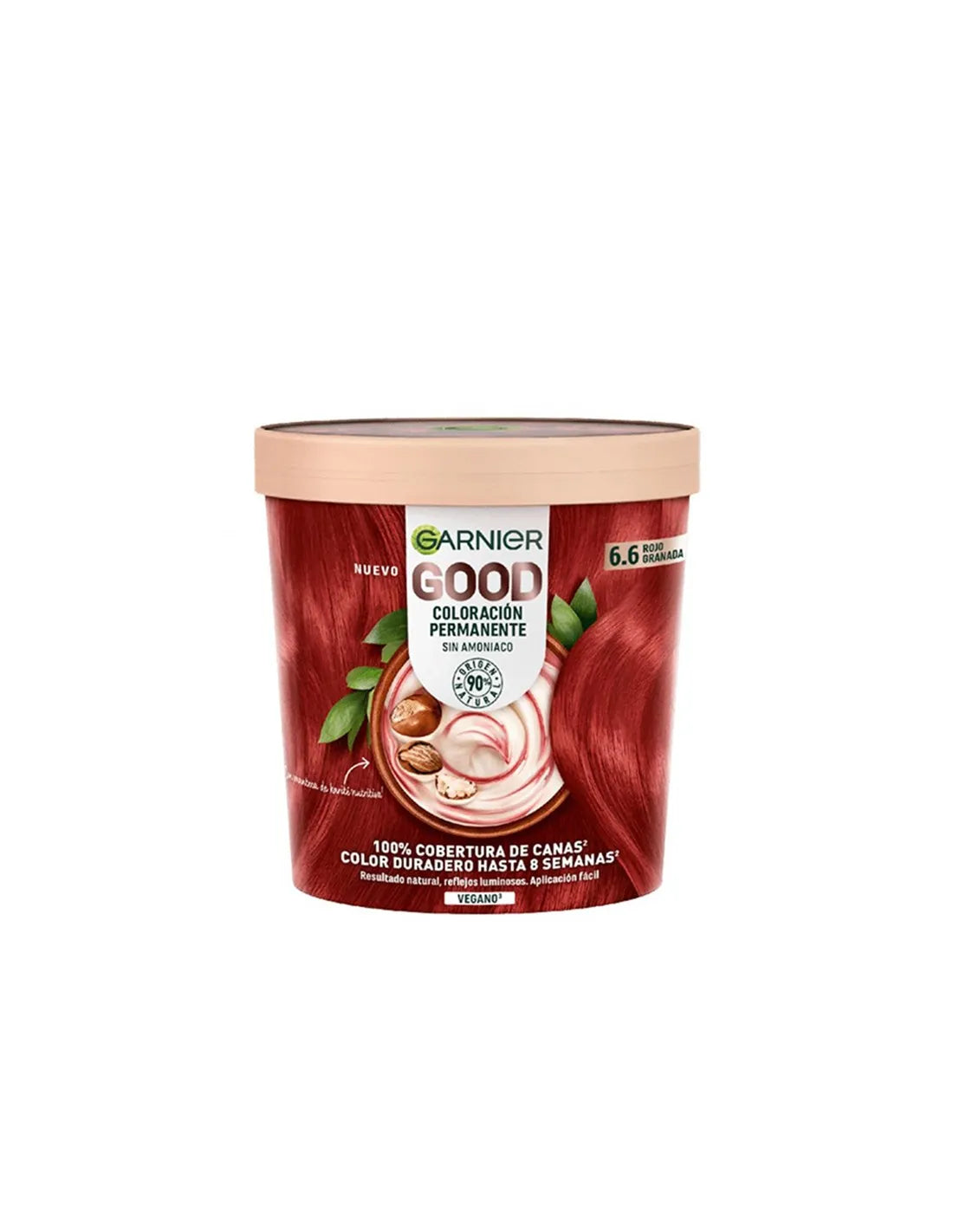 Garnier Good Permanent Hair Colour 6.6 Pomegranate Red 1 Unit