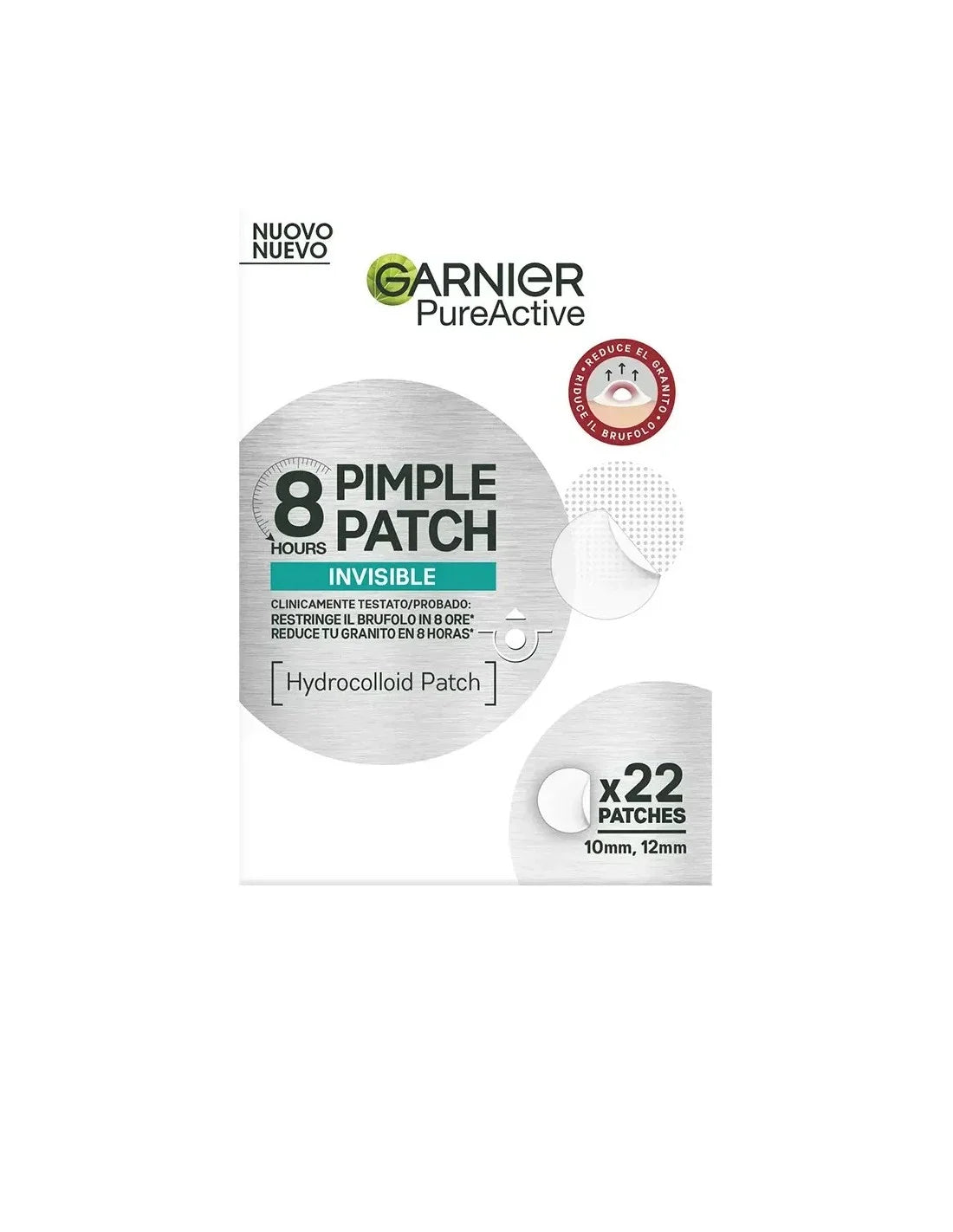 Garnier Pure Active Invisible Anti-Grain Patch 22 U