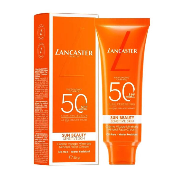 Crema facial Lancaster Sun Beauty Piel Sensible FPS 50 50 ml