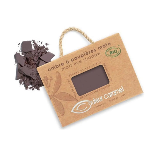 Sombra de ojos Couleur Caramel Makeup 081 Brun Intense Mat 1un