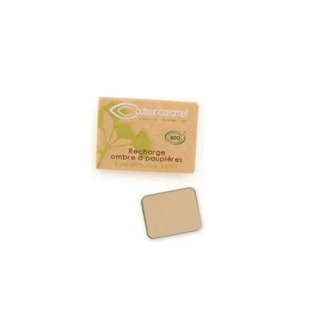 Couleur Caramel Sombra de ojos Caramel N008 Beige Jaune Recambio 1un