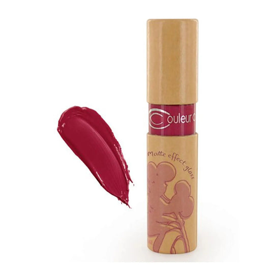 Brillo de labios efecto mate Couleur Caramel 844 Rouge Rose