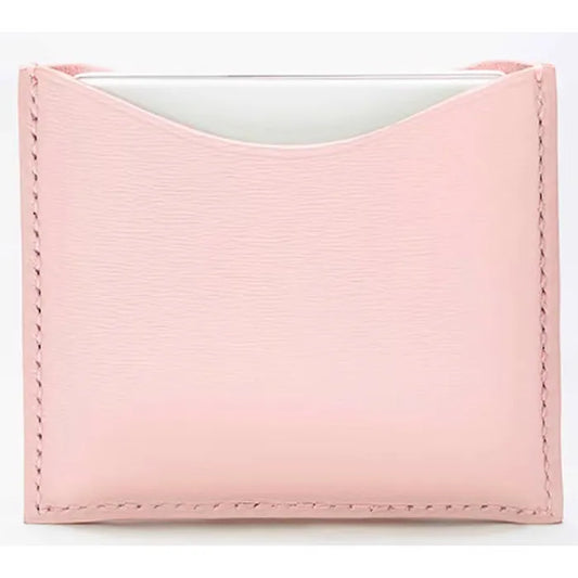 Funda compacta de piel rosa La Bouche Rouge
