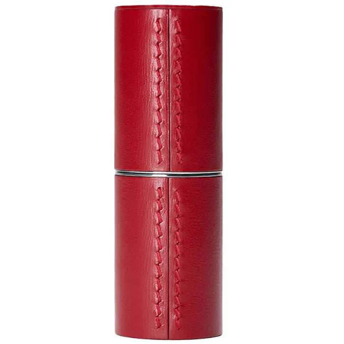 La Bouche Rouge Red Leather Lipstick Case