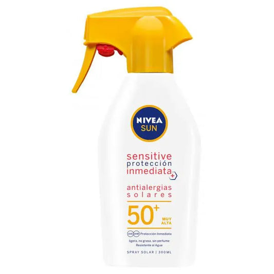 Br Nivea Sensitive F50 Gun 270 Anti-Allergy Sunscreen