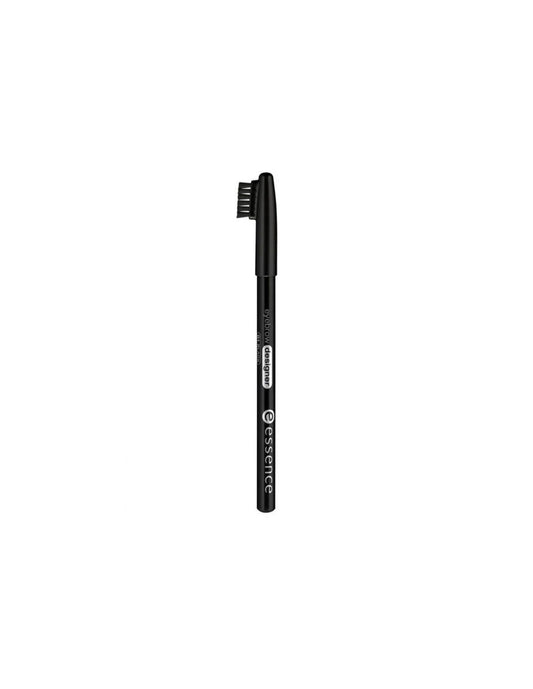 Lápiz de diseño para cejas Essence Cosmetics 01-Negro 1 g