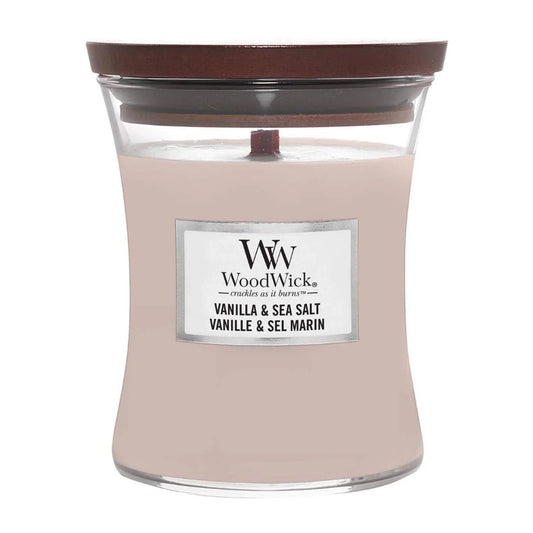 Woodwick Vanilla and Sea Salt Candle 275g