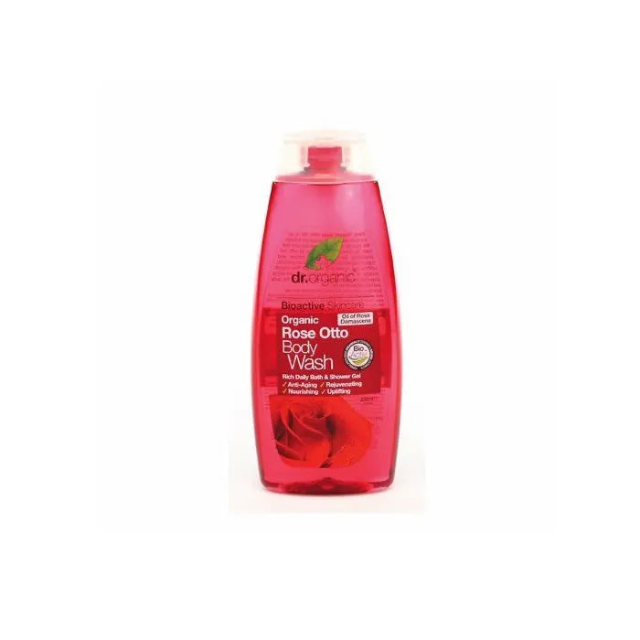 Gel de baño y ducha Dr Organic Rose Otto 250 ml