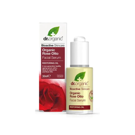 Suero facial Dr Organic Rose Otto 30 ml