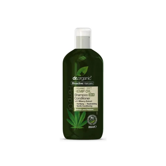 Dr. Organic Hemp Oil 2-in-1 Shampoo &amp; Conditioner 265ml
