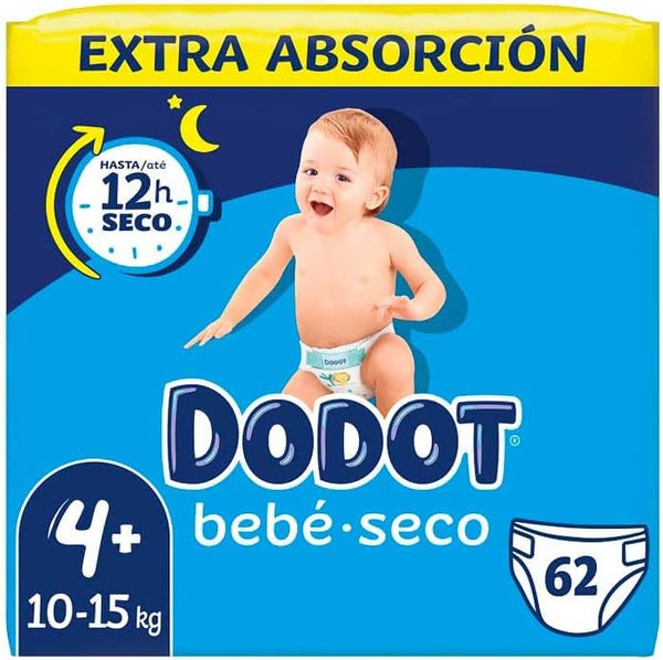Dodot Pañales Bebé Seco Talla 6 (a partir de 13kg) 66 unidades