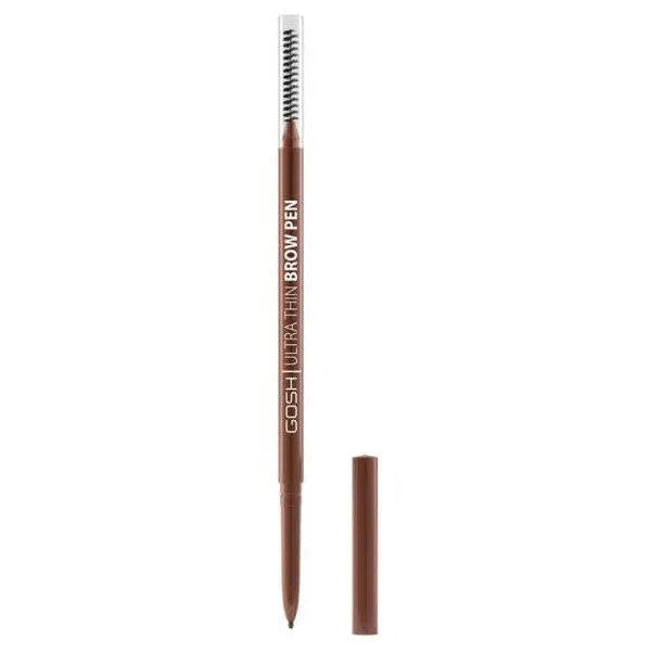 Gosh Ultra Thin Brow Pen, Gray Brown, 0.09g