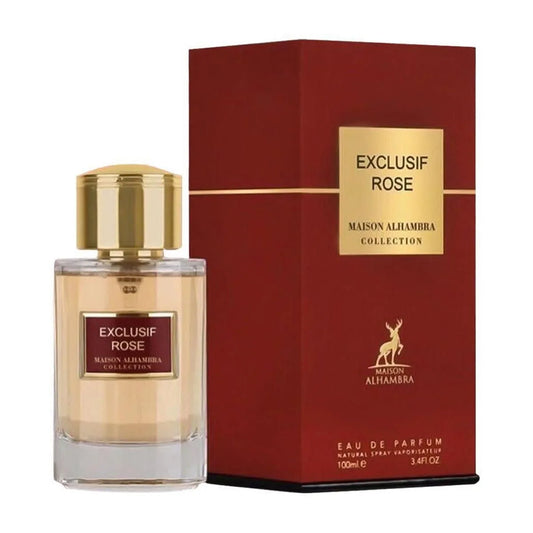 Maison Alhambra Collection Exclusif Rose Eau De Parfum 100ml Spray