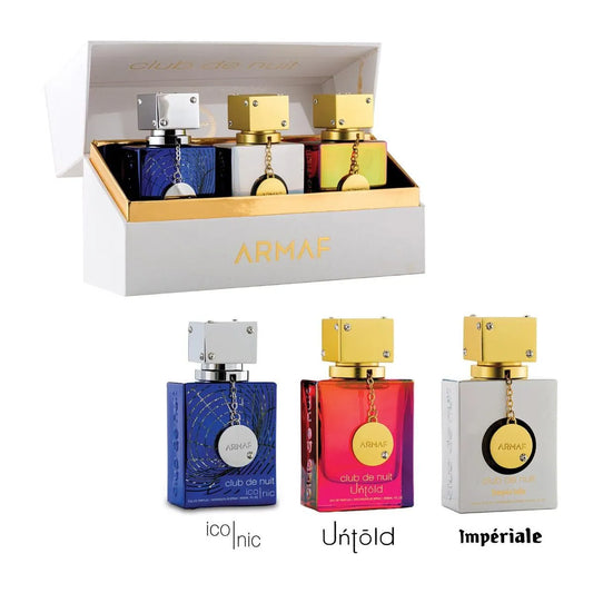 Armaf Club De Nuit Iconic Eau De Parfum 30ml Spray Untold Eau De Parfum 3 Imperiale Eau De Parfum 3