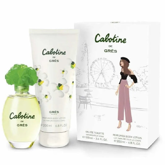 Gres Cabotine Eau De Toilette Spray 100ml 2-Piece Set