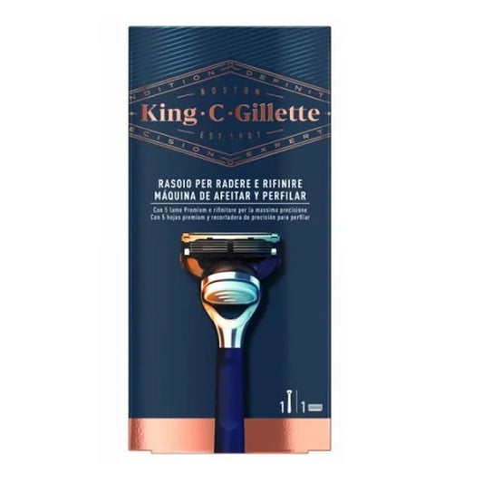 Afeitadora y moldeadora Gillette King
