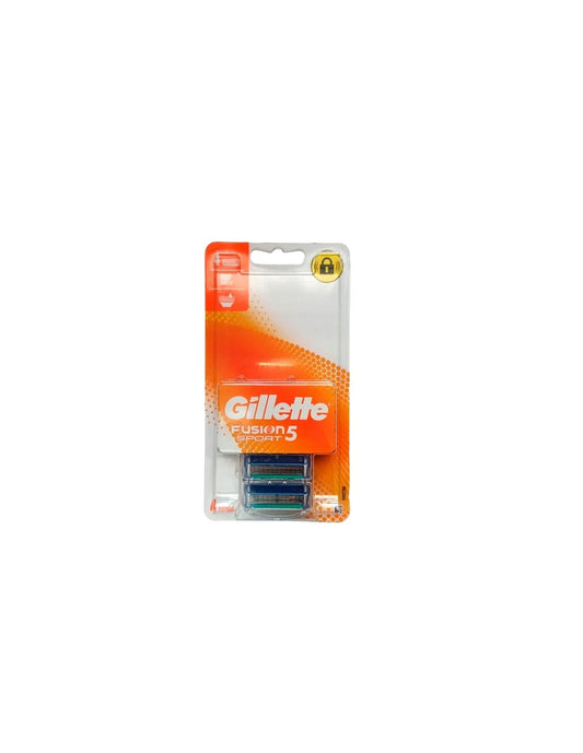 Cargador Gillette Fusion 5 Sport 4 unidades