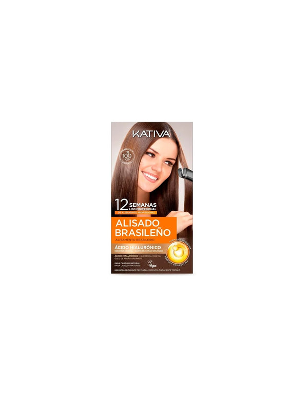 Kativa Alisado Brasileño Kit Alisamento Queratina 225g