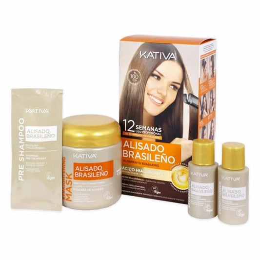 Kativa Brazilian Straightening Kit Queratina