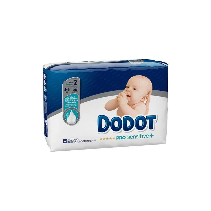 Dodot Diaper Pro Sensitive T/2 4-8 Kg 36U