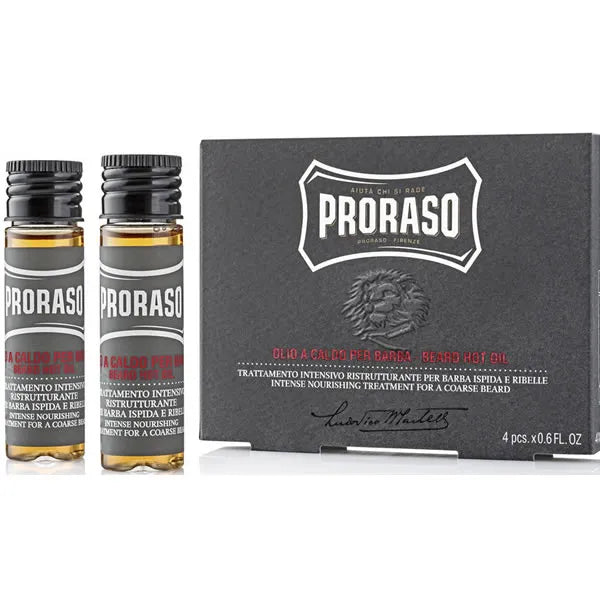 Aceite caliente de oso Proraso 4x17 ml