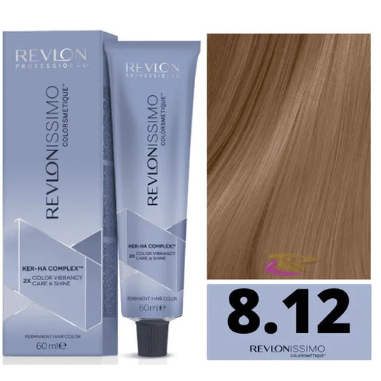 Revlonissimo Colorsmetique High Coverage 8.12-Rubio Escarchado 60 ml