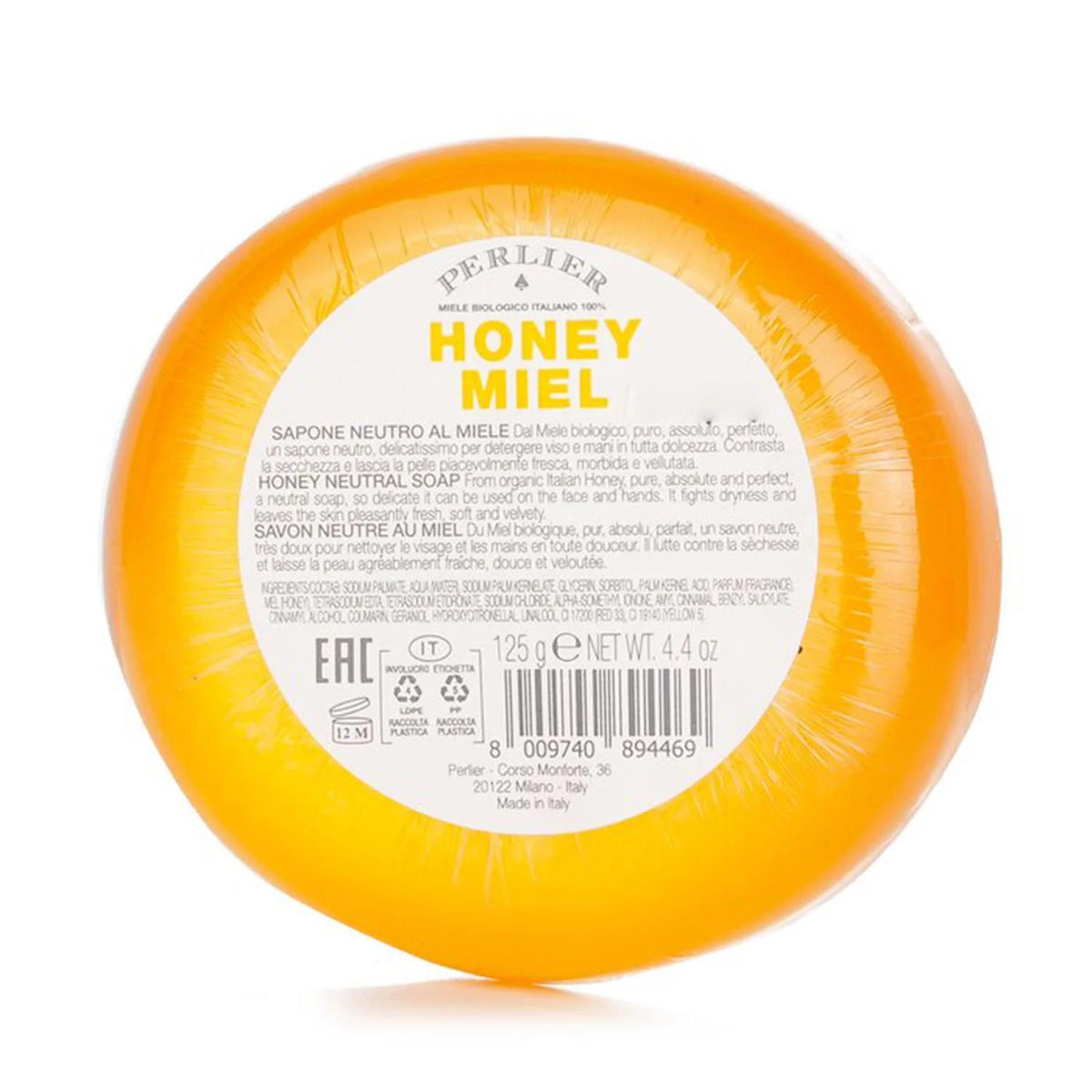 Perlier Miel Jabón Neutro De Miel 125g