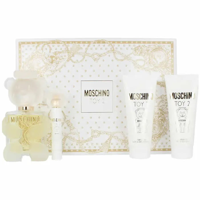 Moschino Toy 2 Eau De Parfum Spray 100 ml Set de 4 piezas