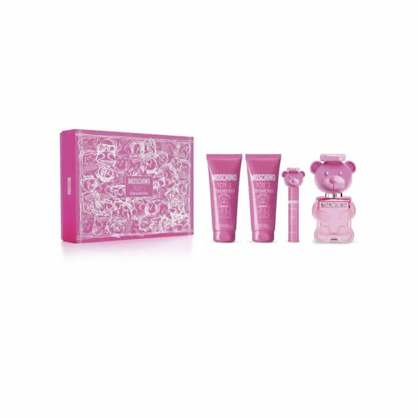 Moschino Toy 2 Bubble Gum Eau de Toilette Spray 100ml Set of 4