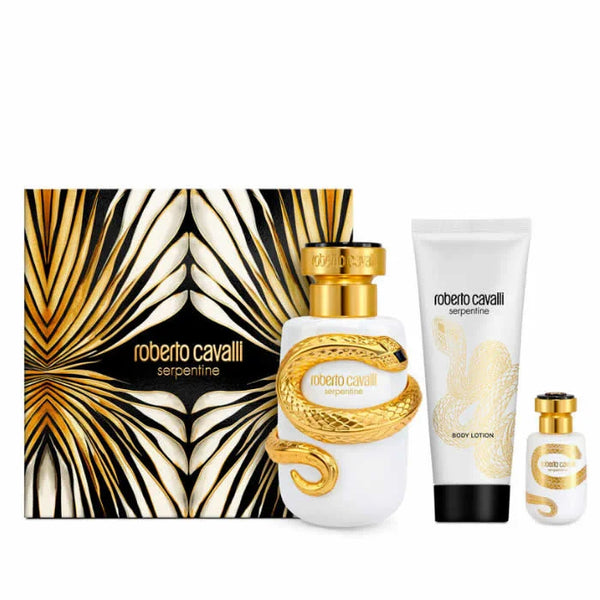 Roberto Cavalli Serpentine Eau De Parfum Spray 100ml Juego de 3 piezas