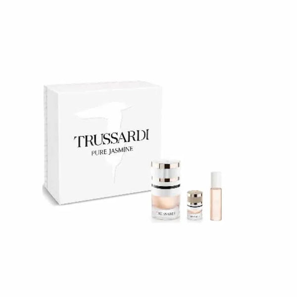 Trussardi Pure Jasmine Eau De Perfume Spray 60ml Set 3 Pieces