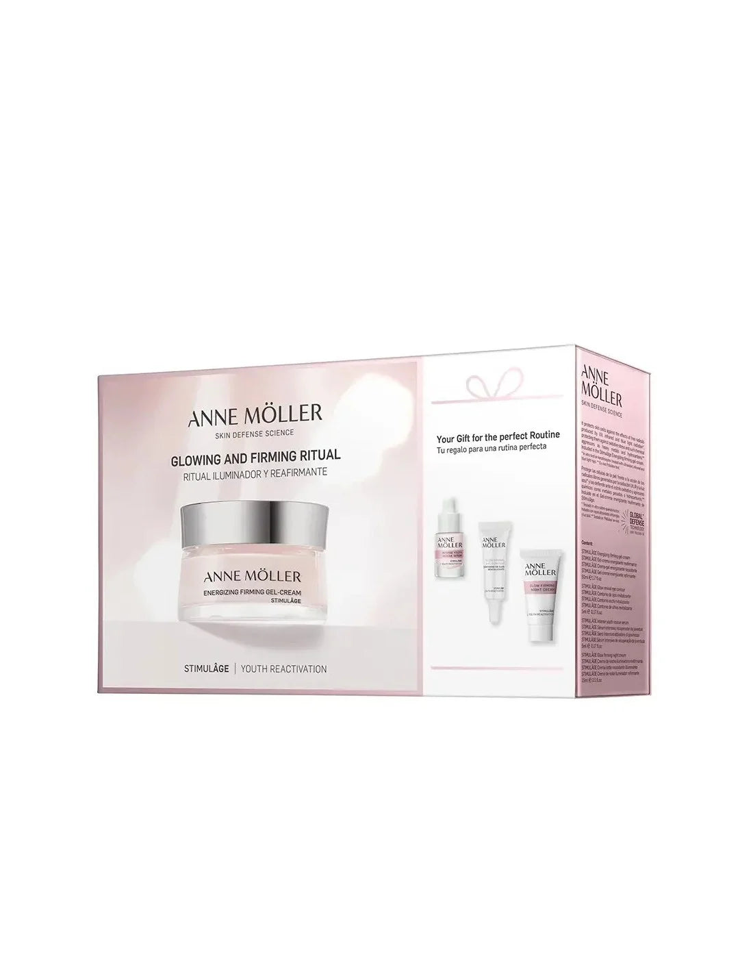 Anne Möller Stimulâge Ritual Gel Crema Iluminador y Reafirmante Estuche 4 Piezas