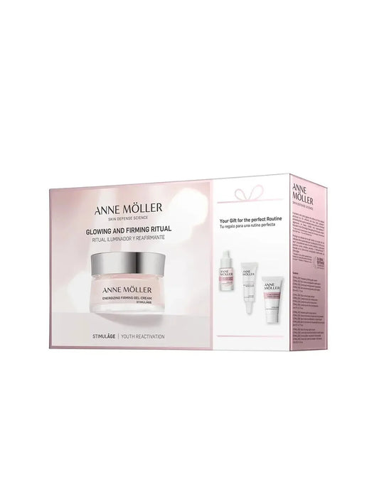 Anne Möller Stimulâge Ritual Illuminating and Firming Gel Crema Case 4 Pieces