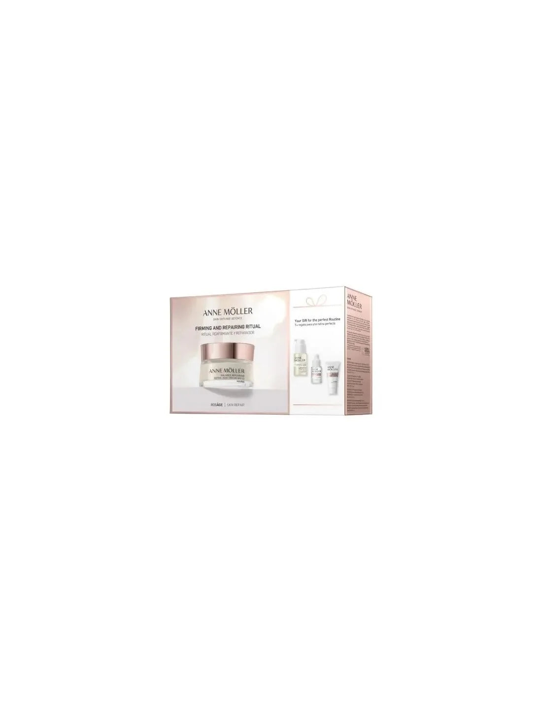 Anne Möller Rosâge Extra Rich Rebalancing Repairing Cream Spf15 Case 4 Pieces