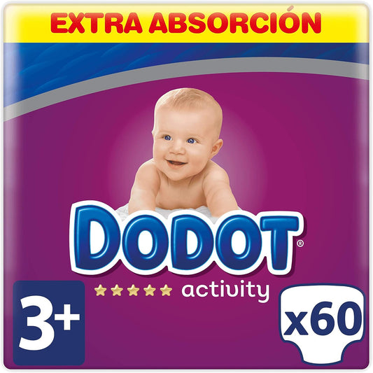 Dodot Pañales Bebé Seco Talla 6 (a partir de 13kg) 66 unidades