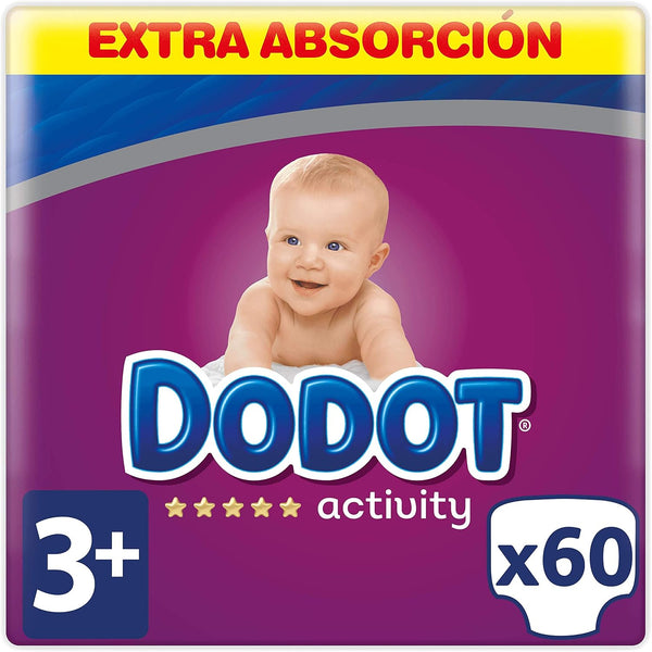 Dodot Pañales Bebé Seco Talla 6 (a partir de 13kg) 66 unidades