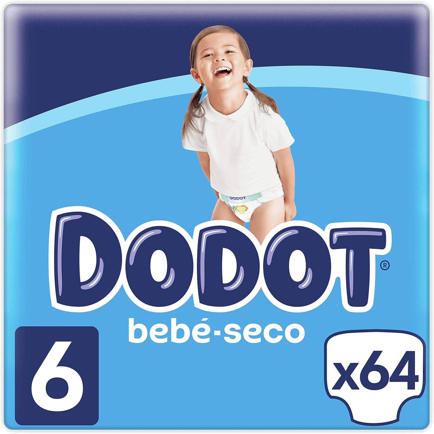Dodot Dry Baby Diapers Size 6 (from 13kg) 66 units