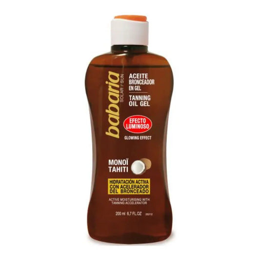 Babaria Tanning Oil Gel Glowing Effect 200ml